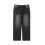 (XL, GRAY) Γυναικείο τζιν παντελόνι φαρδιά μπατζάκια 8