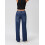 (XS, Dark Blue) Γυναικείο τζιν παντελόνι φαρδιά μπατζάκια 10