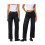 (XS, Dark Grey) Γυναικείο τζιν παντελόνι φαρδιά μπατζάκια 4