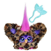 Furby Furblets Series 4 Collectible CheeChee Cheetah Mini Plush Toy Ye