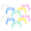 Bobbin Clips and Thread Spool Holder, Color Coded Sewing Bobbin Organizer, SnapOn Secure Lock, 100pcs 1