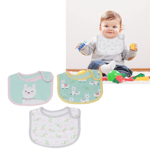 3 Stück Baby Lätzchen Weiche Baumwolle