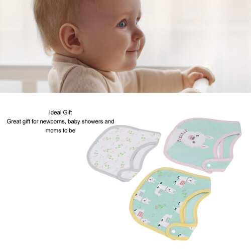 Baby Lätzchen Set 3x Baumwolle Niedlicher 2