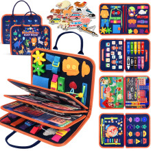 ZOOI Busy Board Montessori Toys for 1 Year Old, Busy Book for 2 3 4 Year Old, Toddler Toys Gifts for 1 2 3 Year Old Girl Boys, Valentines Gifts for K