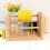 Wooden Thread Spool Holder for Sewing and Embroidery, Holds 11 MultiSize Spools, Compact Organizer 5