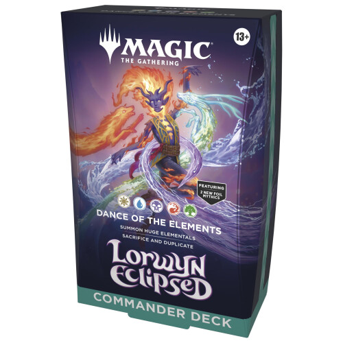 Magic The Gathering Lorwyn Eclipsed Commander Deck Dance Of The Elemen