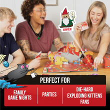 Exploding Kittens: The Board Game - The Action Packed Party Game to Celebrate 10th Birthday - 2-6 Players Aged 7+ - Great for Adults, Teens, Collecto