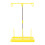 Sewing Thread Stand for 3 Cones with Tangle Storage, Durable Organizer, Yellow 1
