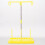 Sewing Thread Stand for 3 Cones with Tangle Storage, Durable Organizer, Yellow 3