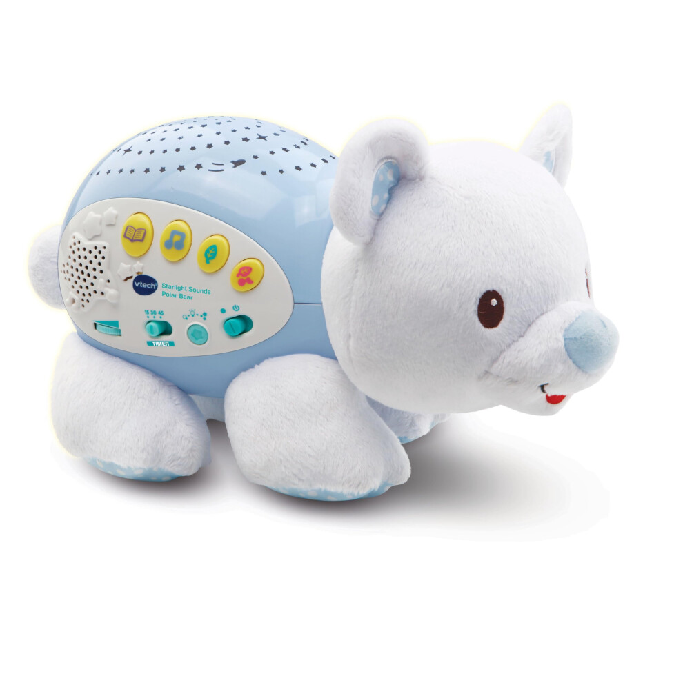 Vtech 506903 Little Friendlies Star Sounds Bear Soothing Baby Nig Light