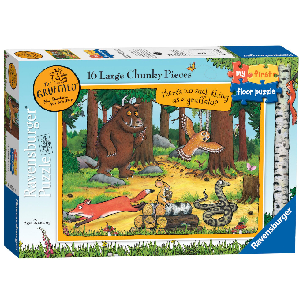 Ravensburger Gruffalo Toys My First Floor Puzzle 16 Piece Jigsaw Puzzl