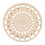 Embroidery Thread Organizer Wooden Holder with Tangle Storage and Decorative Hollow Patterns 1