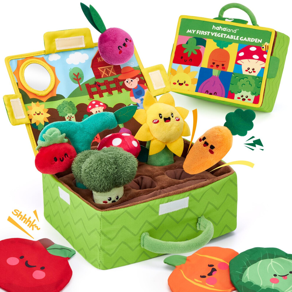 Hahaland Baby Toys 6912 Months Montessori Sensory Fruit Vegetable Plus