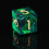 ORUZA Liquid Core DND Dice Set Resin Sharp Edge D&D Cat Dice 7 PCS 7