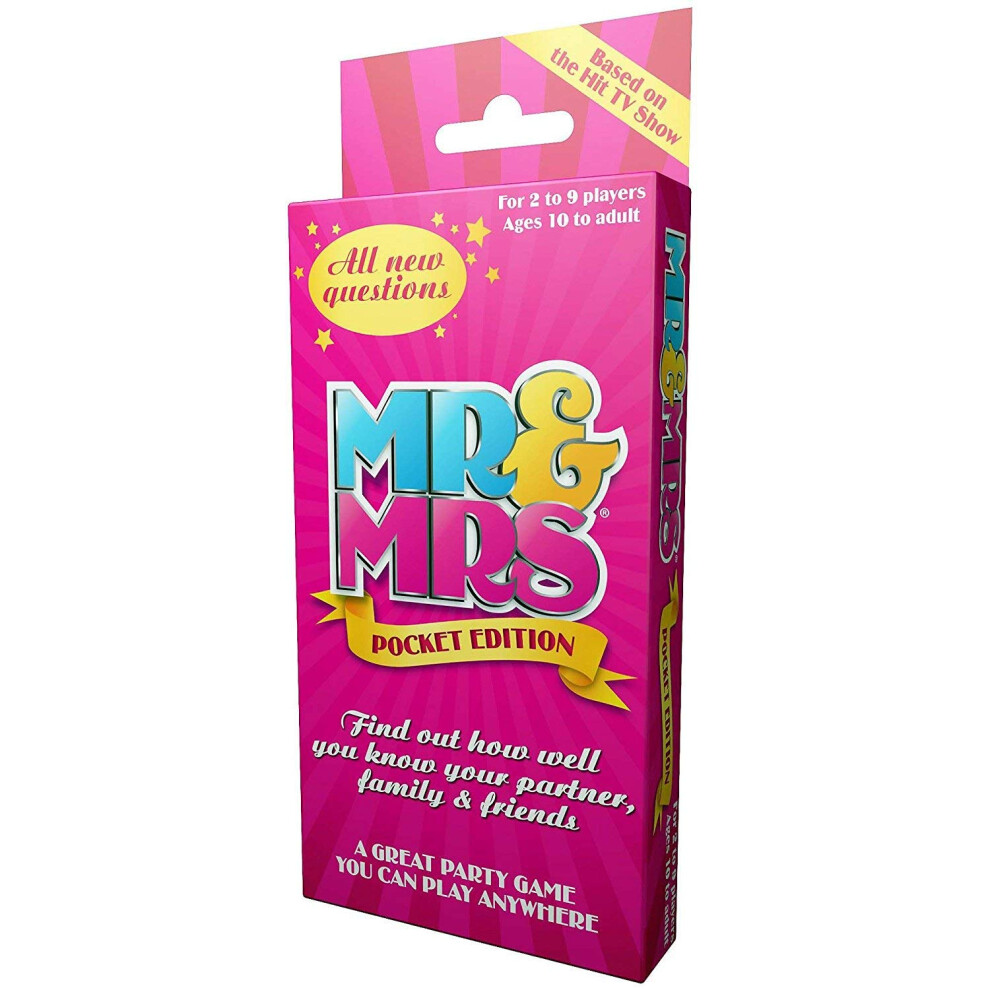 Photos - Educational Toy Rascals | Mr & Mrs Pocket Edition | Travel Party Card Game | Ages 10+ | 2-9 Players | Minutes Playing Time