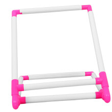 Cross Stitch Stand PVC Embroidery Frame Holder for Table Hands Adjustable Lightweight