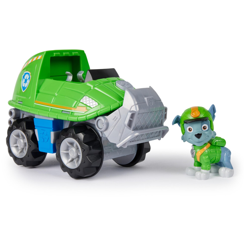 New Paw Patrol Jungle Pups Rocky Snapping Turtle Vehicle Toy Truck With Co