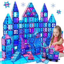 Magnetic Building Blocks Magnetic Tiles 102PCS Princess Castle STEM To