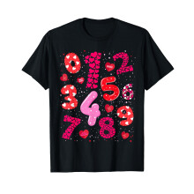 Number Maths Day Costume Outfit Idea For Kids Maths Number T-Shirt
