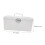 Mahjong Storage Case with Handle, Secure Tile Organizer, Large Capacity Plastic Carrying Box 2