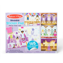 Melissa & Doug Reusable Sticker Pad | Activity Book for Children, Plane & Travel Activities for Kids | Age 3-5