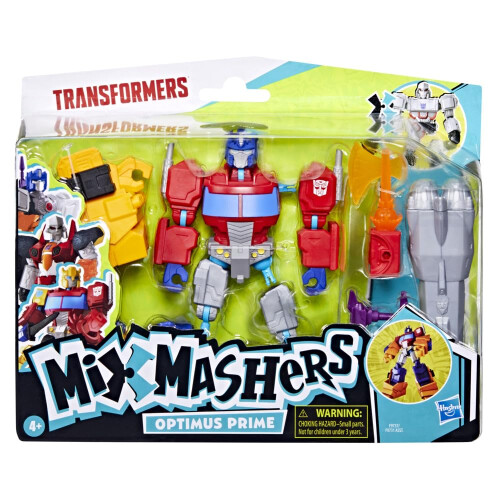 Transformers Transformers MixMashers Optimus Prime Custom MixAndMatch Deluxe Action 2