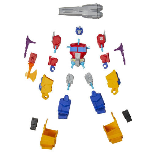 Transformers Transformers MixMashers Optimus Prime Custom MixAndMatch Deluxe Action 1