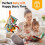 HECCEI Baby Book Crinkle Cloth Book for Sensory Development,0-12 Months 7