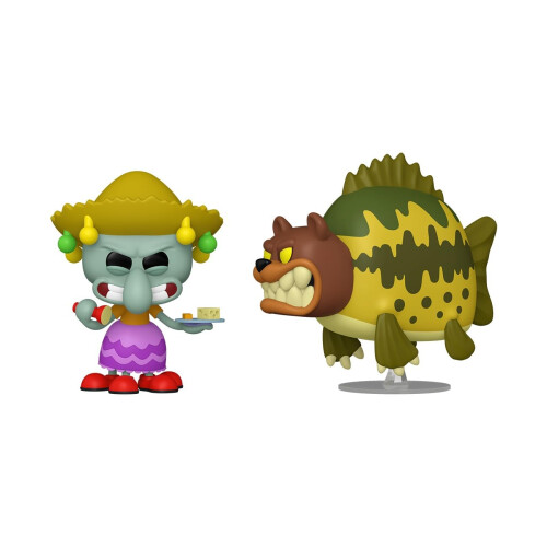 Funko Funko POP! Animation: SpongeBob SquarePants - Squidward & Sea Bear 2 Pack 1