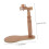 Embroidery Hoop Stand with 360 Rotation, Adjustable Cross Stitch Frame, Solid Wood Table or Floor Use 2