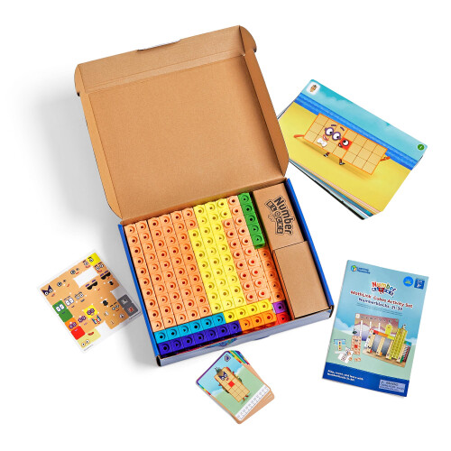 Learning Resources Learning Resources MathLink Cubes Numberblocks 2130 Activity Set Toys 2