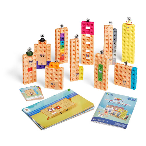 Learning Resources Learning Resources MathLink Cubes Numberblocks 2130 Activity Set Toys 1