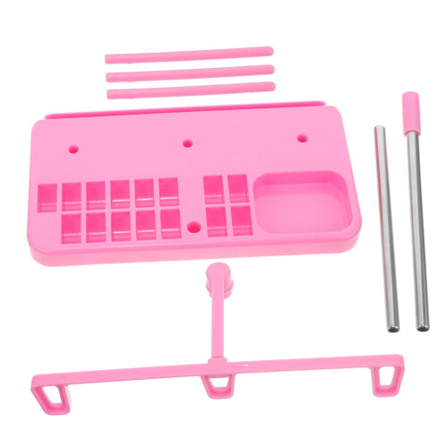 Universal 3 Spool Sewing Machine Thread Stand for Embroidery, Supports All Spool Sizes