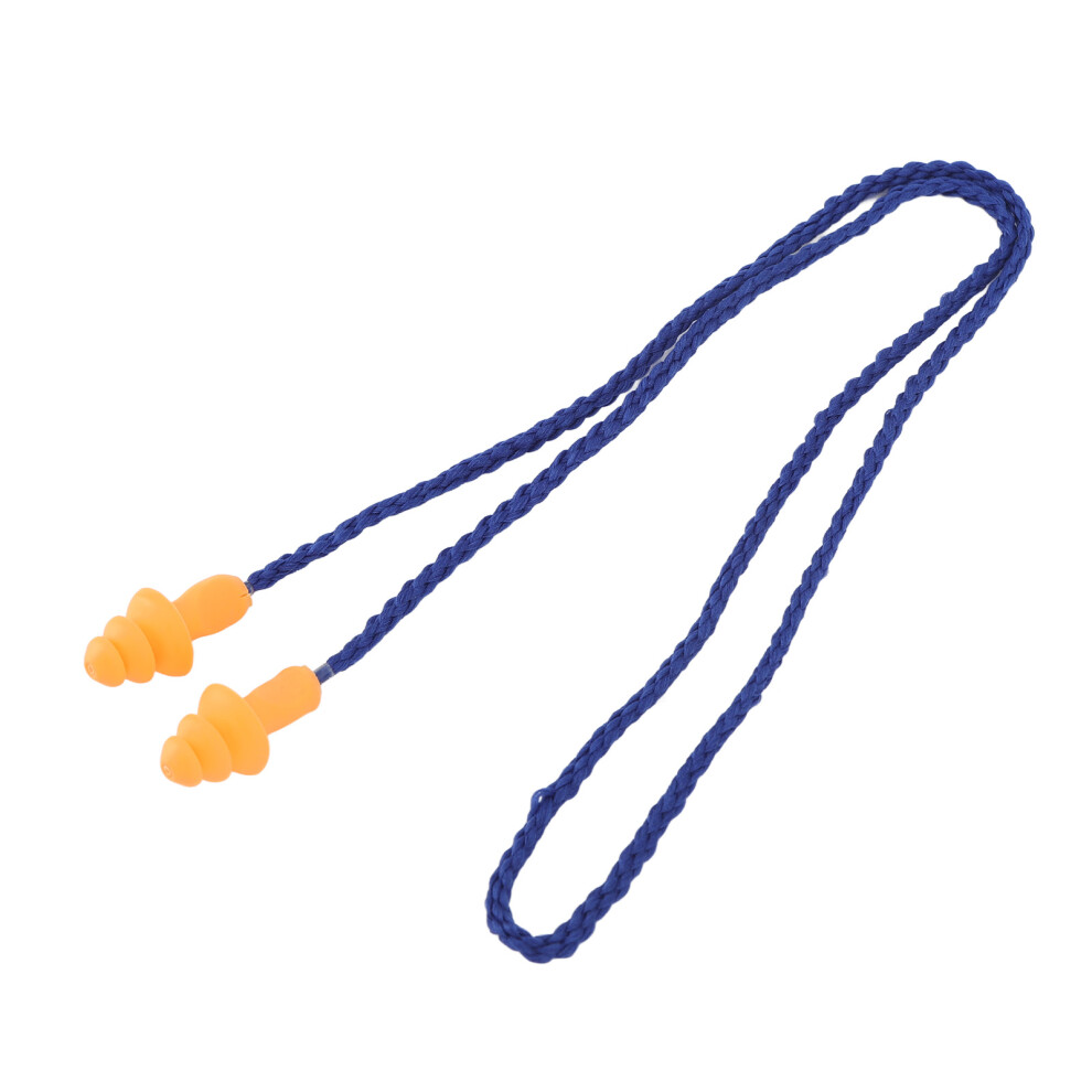 2 Pack Soft Silicone Earplugs Wire for Swimming