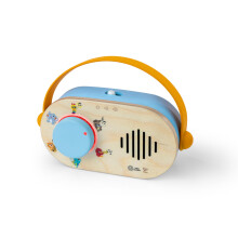 Baby Einstein + Hape Discovery Radio Toy Radio with Music & Lights, Ages 6 Months+