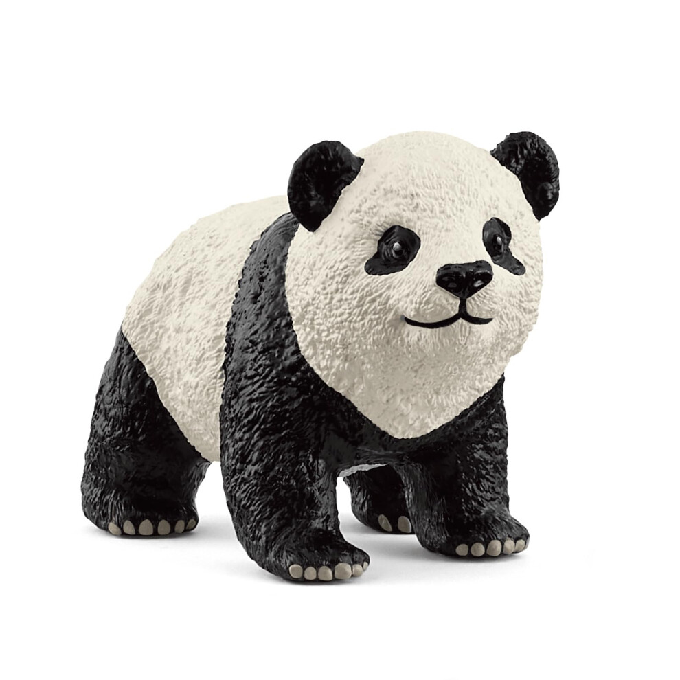 Schleich Wild Life 6Cm Giant Panda Cub Toy Figurine Realistic Handpain
