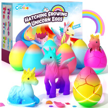 Unicorn Hatching Rainbow Eggs for Kids -6PCS Unicorn Toys for Girls Age 3-8