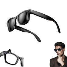 AI Smart Glasses with Camera, 1080p Video, Bluetooth Audio and 144Language Translation Sunglasses