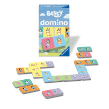 Ravensburger Bluey Dominoes Game For Kids Age 3 Years Up 2 to 4 Player
