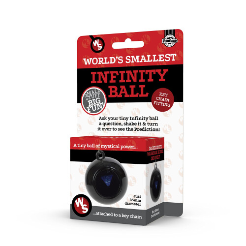 Worlds Smallest Infinity Ball Tiny Answers Big Fun Black 1