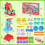 Shudyear 59Piece Playdough Accessories Set with Hamburger Maker Ice Cream M 2
