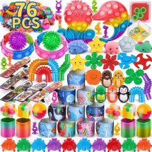 AmyBenton 76PCS Party Bag Fillers, Goodie Loot Bag Pinata Fillers