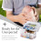 3Tier First Aid Kit Box with Lock and Handle, Clear Medicine Storage Organizer for Home 4