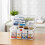 3Tier First Aid Kit Box with Lock and Handle, Clear Medicine Storage Organizer for Home 5