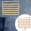 Wooden Thread Rack for 54 Spools Sewing Thread Organizer with Foldable Hooks SpaceSaving Design 4
