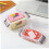 Stackable Storage Box Set 2pcs Clear Plastic Organizer with Lids for Jewelry Crafts and Desk 3