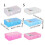 Clear Thread Storage Case 42 Spool Sewing Organizer Box with Visible Compartments for All Sizes 2
