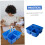 Plastic Storage Organizer with Handle, MultiCompartment Blue Art Supply Caddy for Classroom Crafts 5