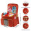 Rust Red Crochet Storage Bag with MultiPocket Waterproof Design for Knitting and Yarn Organizer 2