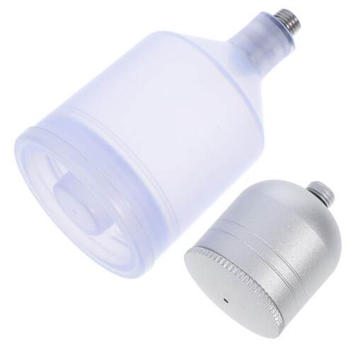 2pcs Airbrush Paint Cup Set with Lids, Replacement Threaded Pigment Cups for Stable Flow